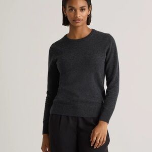 Quince Women's cashmere Charcoal Sweater